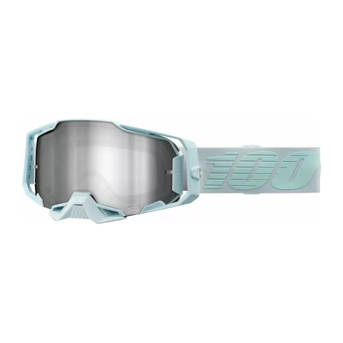 100% MX Goggles Armega Fargo Silver Mirror